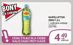 Selgros Napój lipton zero oferta