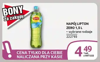 Selgros Napój lipton zero oferta