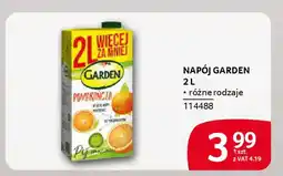 Selgros Napój garden oferta