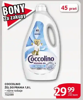 Selgros Coccolino żel do prania oferta