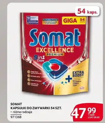 Selgros Somat kapsułki do zmywarki oferta