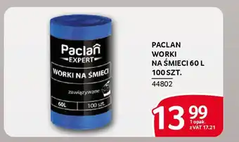 Selgros Paclan worki na śmieci oferta