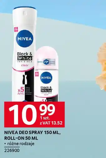 Selgros Nivea deo spray / roll-on oferta