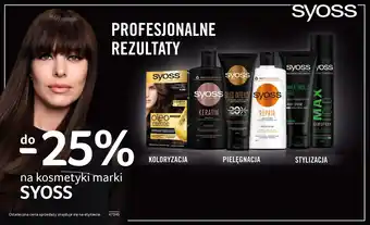 Selgros Na kosmetyki marki syoss oferta