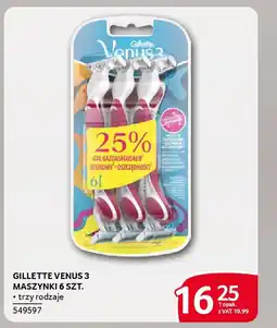 Selgros Gillette venus 3 maszynki oferta