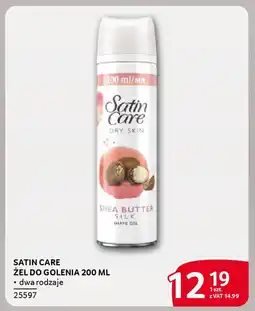 Selgros Satin care żel do golenia oferta