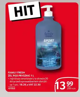 Selgros Family fresh żel pod prysznic oferta