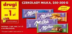 Biedronka CZEKOLADY MILKA oferta