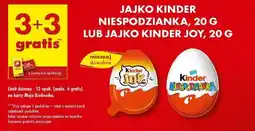 Biedronka JAJKO KINDER NIESPODZIANKA LUB JAJKO KINDER JOY oferta