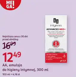 Rossmann AA, emulsja do higieny intymnej oferta