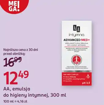 Rossmann AA, emulsja do higieny intymnej oferta