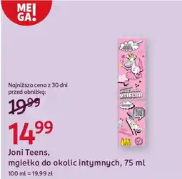 Rossmann Joni Teens, mgiełka do okolic intymnych oferta