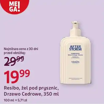 Rossmann Resibo, żel pod prysznic, Drzewo Cedrowe oferta