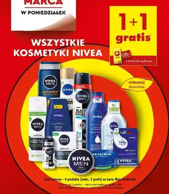 Biedronka WSZYSTKIE KOSMETYKI NIVEA oferta