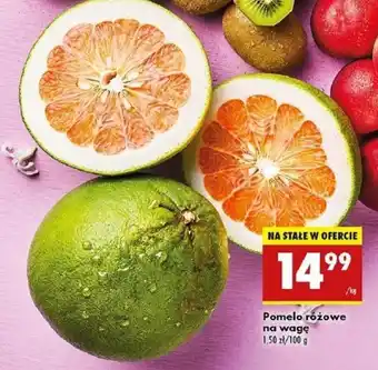 Biedronka Pomelo różowe na wagę oferta