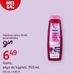 Rossmann Isana płyn do kąpieli oferta