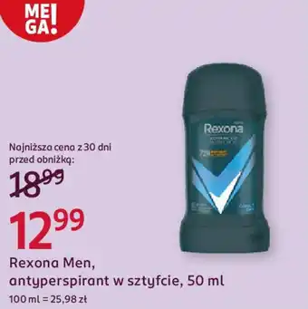 Rossmann Rexona Men, antyperspirant w sztyfcie oferta