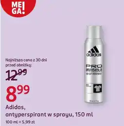 Rossmann Adidas, antyperspirant w sprayu oferta