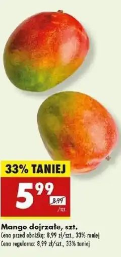 Biedronka Mango dojrzałe oferta