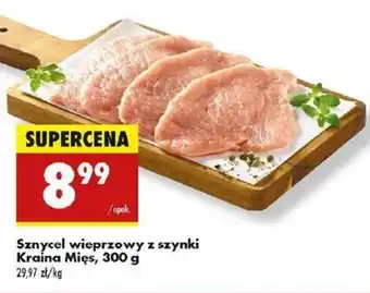 Biedronka Sznycel wieprzowy z szynki Kraina Mięs oferta