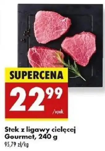 Biedronka Stek z ligawy cielęcej Gourmet oferta