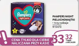 Selgros Pampers night pieluchomajtki oferta