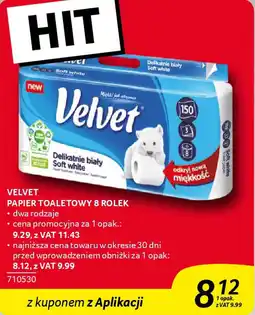 Selgros Velvet papier toaletowy oferta