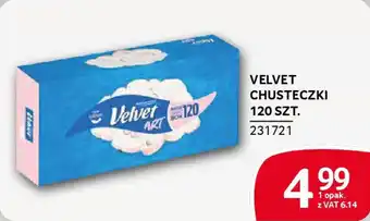 Selgros Velvet chusteczki oferta