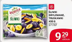 Selgros Śliwki drylowane, truskawki oferta