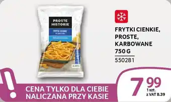 Selgros Frytki cienkie, proste, karbowane oferta