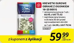 Selgros Krewetki surowe obrane z ogonkiem 16-20 oferta