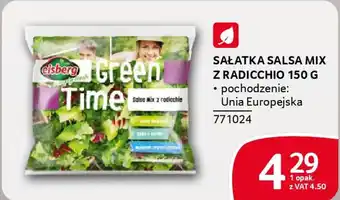 Selgros Sałatka salsa mix z radicchio oferta