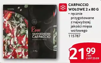 Selgros CARPACCIO WOŁOWE oferta