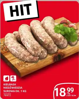 Selgros Kiełbasa niedźwiedzia surowa oferta