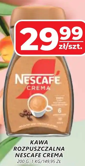 Top Market Kawa rozpuszczalna nescafe crema oferta