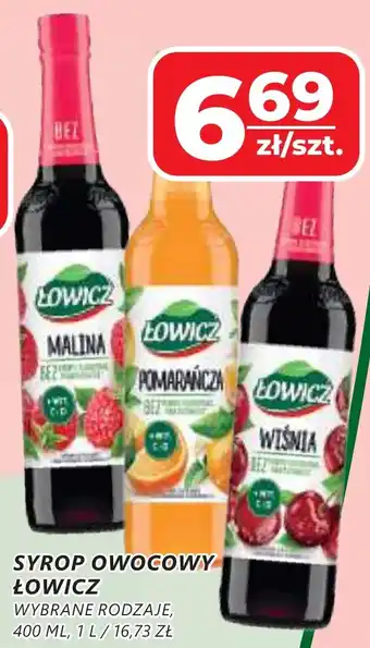 Top Market Syrop owocowy łowicz oferta