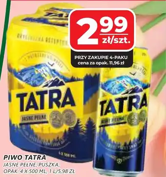 Top Market Piwo tatra oferta