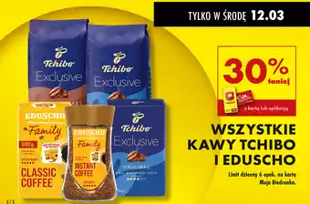 Biedronka Kawy Tchibo i Eduscho oferta