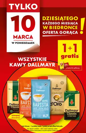 Biedronka Kawy Dallmayr oferta