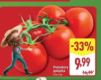 ALDI Pomidory gałązka oferta