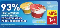 ALDI Deser na bazie maślanki gruszka Milsani oferta