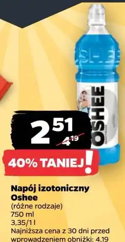 Netto Napój izotoniczny wieloowocowy Oshee oferta