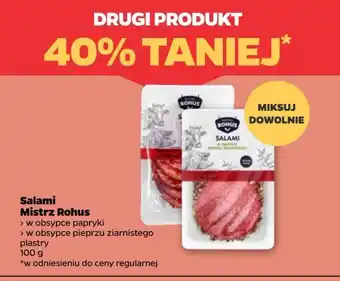 Netto Salami w obsypce papryki Mistrz Rohus oferta