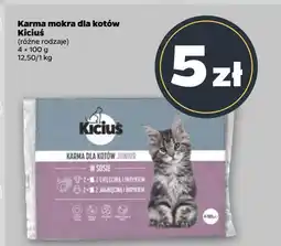 Netto Karma dla kota w sosie z cielęciną i indykiem + jagnięciną Kiciuś oferta