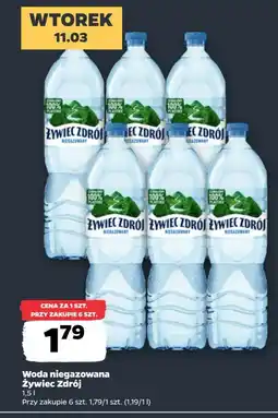 Netto Woda niegazowana Żywiec Zdrój oferta