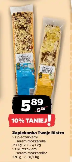 Netto Zapiekanka z kurczakiem Twoje Bistro oferta