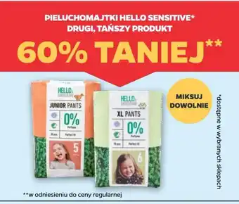 Netto Pieluchomajtki 6 Hello Sensitive oferta