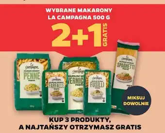 Netto Makaron spaghetti La Campagna oferta