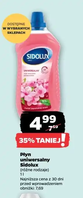 Netto Płyn do mycia kwiat japońskiej wiśni Sidolux Uniwersalny oferta