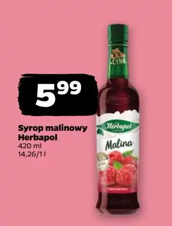 Netto Syrop malina Herbapol oferta